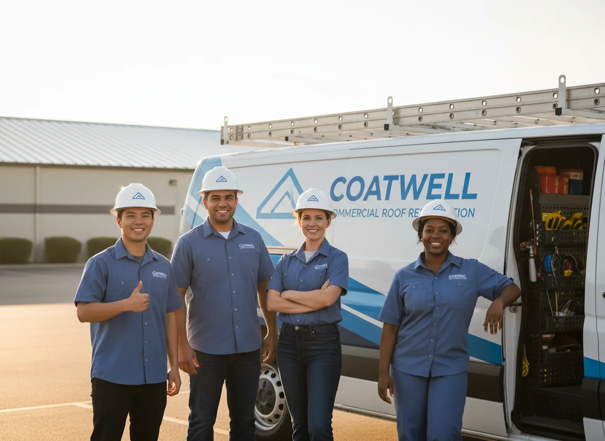 Commercial roof coating company in Delafield, WI